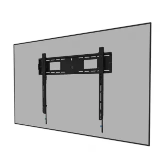 Suport perete Neomounts heavy duty, pentru display-uri interactive si ecrane grele de pana la 43-98'', sistem de prindere VESA 800x400, greutate maxima suportata 125kg, fix, distanta fata de perete 4.2cm, cu sistem ce permite prinderea/desprinderea usoara