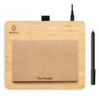 Tableta Grafica VIEWSONIC PF0730-I0WW, USB, lemn