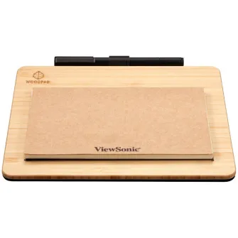 Tableta Grafica VIEWSONIC PF0730-I0WW, USB, lemn