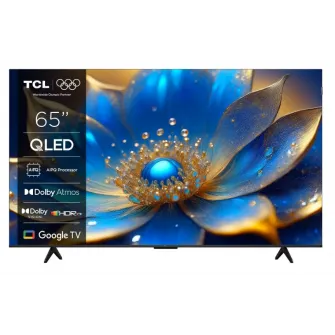 Televizor QLED Smart TCL 65P71K, 164 cm, 4K, Google TV, Clasa E