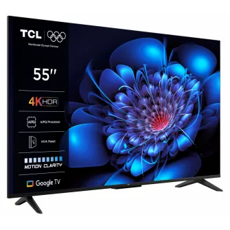 Televizor TCL LED 55P61K, 139 cm, Smart Google TV, 4K Ultra HD