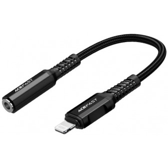 Cablu Acefast Lightning to 3.5mm Black (C1-05)