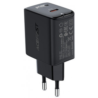 Incarcator Acefast A21 30W Type-C Black