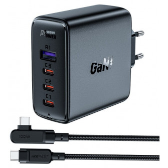 Incarcator Acefast A37 PD100W GaN Black