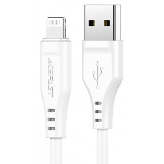 Cablu USB Acefast USB to Lightning 1.2m White (C3-02)