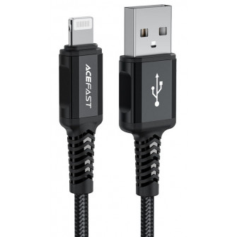 Cablu USB Acefast USB to Lightning 1.8m Black (C4-02)