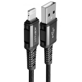 Cablu USB Acefast USB to Lightning Black (C1-02)