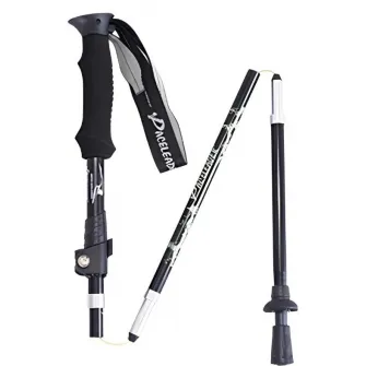Bat de trekking Paceleader Trekking Pole AT15 Black