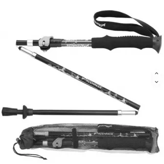 Bat de trekking Paceleader Trekking Pole AT15 Black