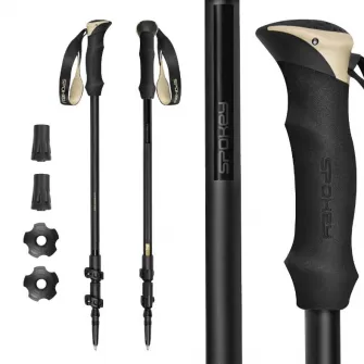 Bete de trekking Spokey Trail Black (944827)