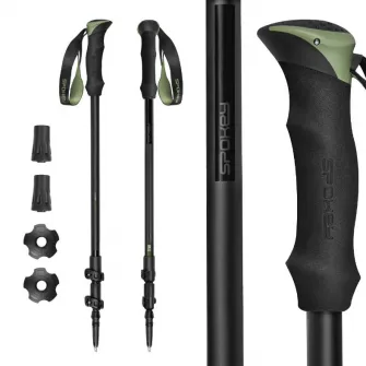 Bete de trekking Spokey Trail Black/Green (945416)
