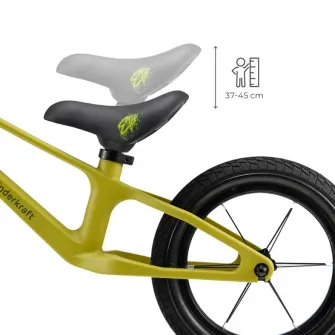 Bicicleta fara pedale Kinderkraft Enter Lime (KRETER00LIM0000)