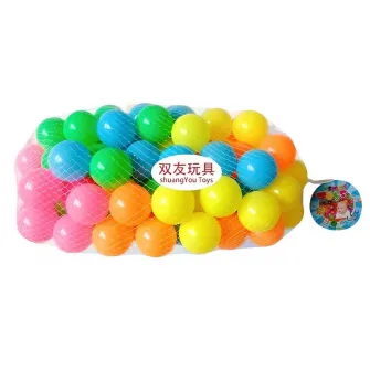 Bile pentru piscina uscata 4Play Multicolor 100pcs 5.5cm