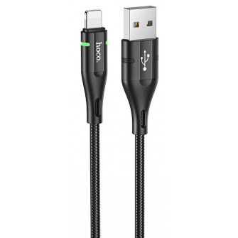 Cablu USB Hoco U93 Shadow Lightning Black