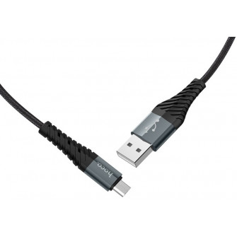 Cablu USB Hoco X38 Cool For MicroUSB Black