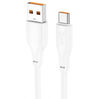 Cablu USB Hoco X93 Force 100W Type-C 1m White