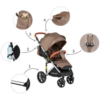 Carucior Summer Baby Sempre (4394) Brown
