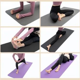 Covoras fitness 4Play NBR Yoga Mat AT21 Blue