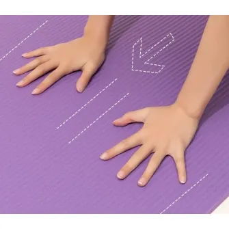 Covoras fitness 4Play NBR Yoga Mat AT21 Purple