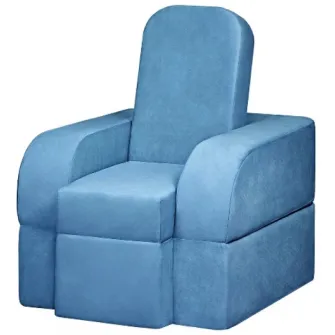 Fotoliu extensibil Edka Terra 3in1 80x180x30 M33 Blue Aquamarine