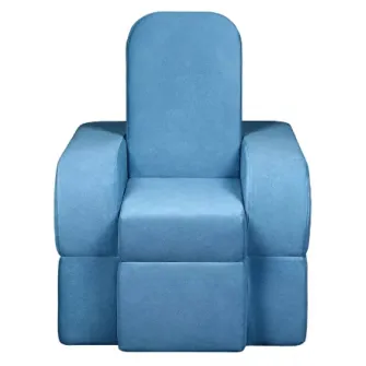 Fotoliu extensibil Edka Terra 3in1 80x180x30 M33 Blue Aquamarine