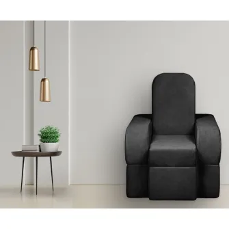 Fotoliu extensibil Edka Terra 3in1 80x180x30 M37 Black