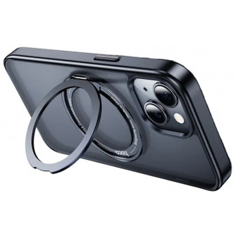 Husa de protectie Hoco AS1 Rotating Magnetic Case for iPhone 15 Plus Black