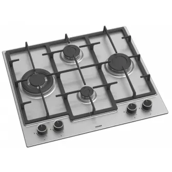 Plita incorporabila cu gaz Wolser WL- F 6408 Turbo Inox FFD Romb