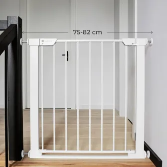 Portile de siguranta Kinderkraft Safe Snap White (KASASN00WHT0000)