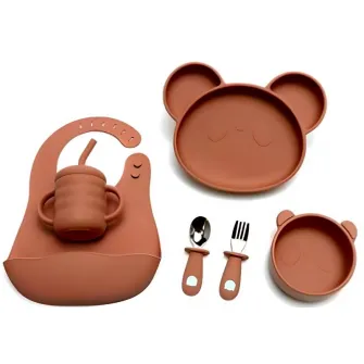 Set de hranire 4Play Tenderly Terracotta
