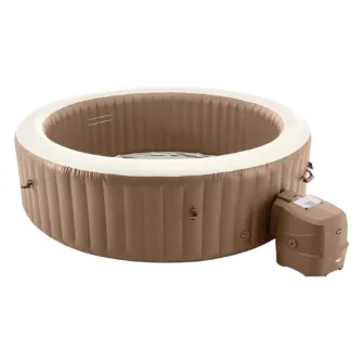 Spa-Jacuzzi gonflabila Intex Sahara Tan Round Bubble Spa 28412