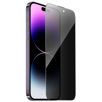 Hoco 9D Large Arc Dustproof Anti-spy Glass for iPhone 15 Pro Max (A34 Plus)