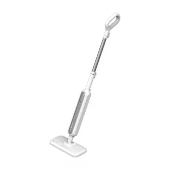 Mop cu abur, AENO, SM2, 1200W, Temperatura abur 130°C, Abur 27g/min, Rezervor apa 275ml, 6 accesorii, Alb