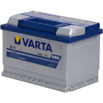 Varta Blue Dynamic E11 74Ah 680A 574012068: Dati putere calatoriei.
