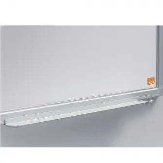 Tabla NOBO Essentials, otel lacuit, 120x90 cm, magnetica, include tavita, alb