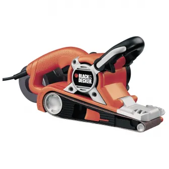 Slefuitor cu banda, Black & Decker KA88-QS, 720 W, 75x533 mm, Portocaliu