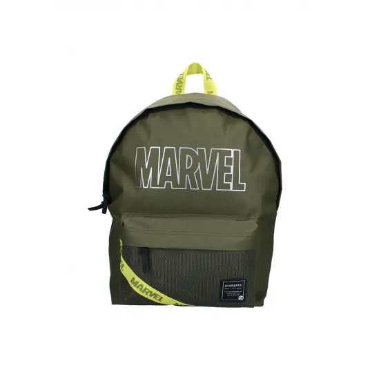Vadobag, Rucsac cu imprimeu Marvel, Verde