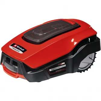 Robot de tuns gazon/iarba pe acumulator Einhell Expert FREELEXO 4326368, 18 V, 5.2 Ah, latime lucru 18 cm, 20-60 mm, 1200 mp suprafata lucru, Kit 1200 m2, cablu delimitare 210 m, 300 carlige, 4 cleme conectare, 3 lame schimb, acumulator, incarcator
