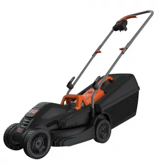 Masina electrica de tuns gazonul Black & Decker BEMW351, 1000 W, 32 cm latime lucru, 3 trepte taiere, 35 l sac colector