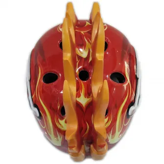 Casca de protectie, China global, 3D Blaze Hawk, rosu