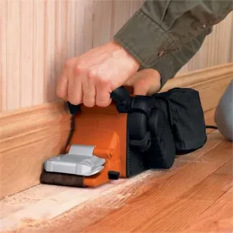 Slefuitor cu banda, Black & Decker KA88-QS, 720 W, 75x533 mm, Portocaliu
