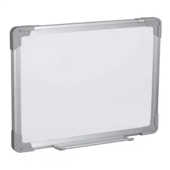 Tabla magnetica EVOffice, cu rama aluminiu, 90x120 cm
