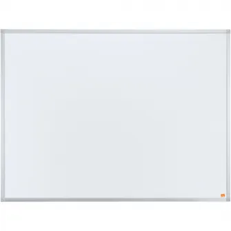 Tabla NOBO Essentials, otel lacuit, 120x90 cm, magnetica, include tavita, alb