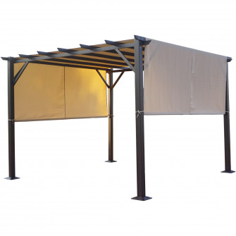 Pergola gradina Kring Twoside, 300x300 cm
