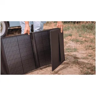 Panou solar plaibil Mestic MSFO-100, 47x149x2.5 cm, negru
