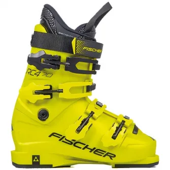 Clapari ski Fischer RC4 70, pentru copii, marime 41.1/3-mondo 26.5, galben