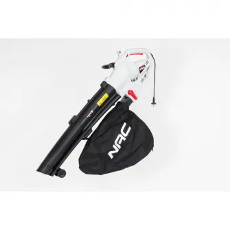 Aspirator electric/Suflanta de gradina, NAC, VBE350-AS-DW, 3500W, 35 L, Negru/Alb