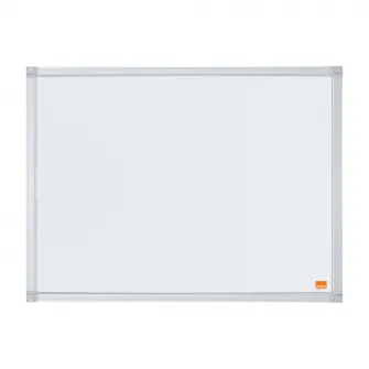 Tabla NOBO Essentials, otel lacuit, 60x45 cm, magnetica, include tavita, alb