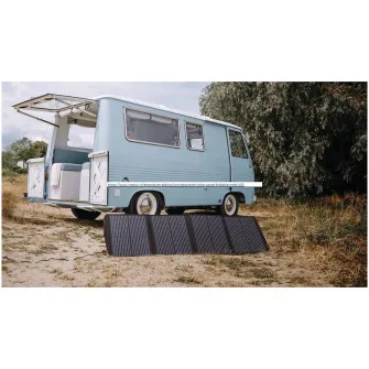 Panou solar plaibil Mestic MSFO-100, 47x149x2.5 cm, negru