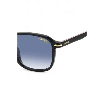 Carrera, Ochelari de soare patrati cu lentile in degrade, Auriu, Negru, 53-20-145